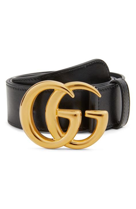 logo buckle leather belt gucci 73.5cm|Gucci Leather Logo Buckle Belt .